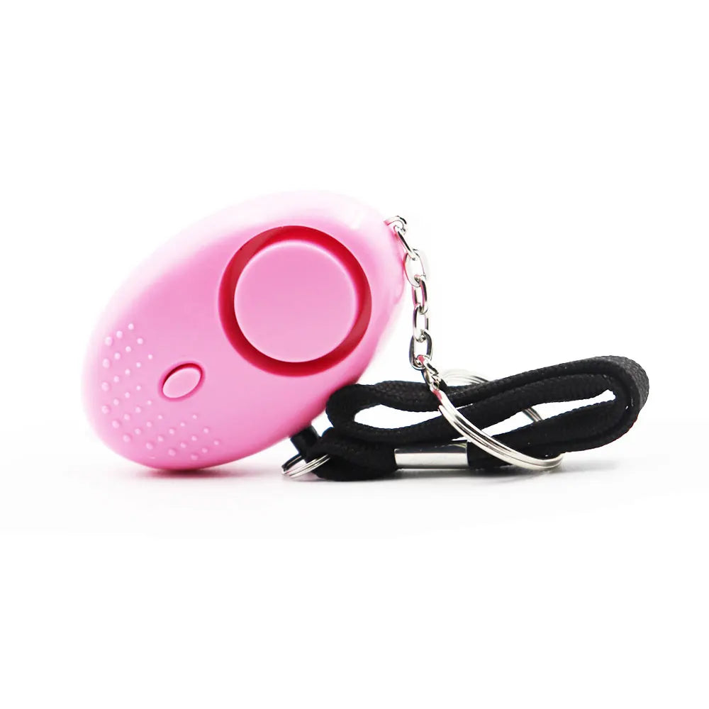 ALARMA PERSONAL DE EMERGENCIA 130DB CON LLAVERO DE SEGURIDAD
