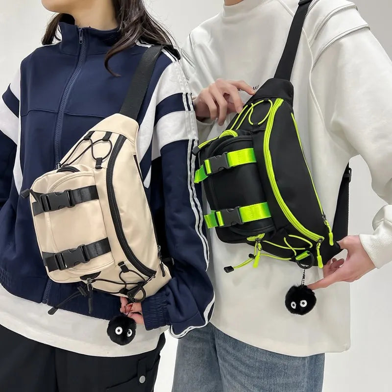 BOLSO CRUZADO TÁCTICO TECHWEAR MULTIFUNCIONAL