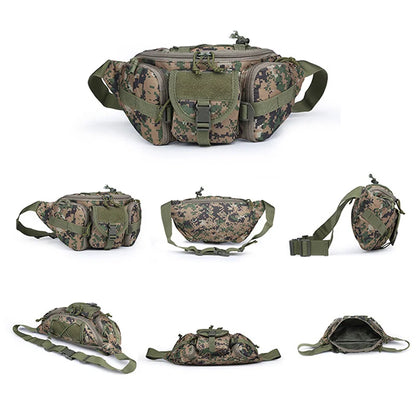 RIÑONERA TÁCTICA IMPERMEABLE PARA EXTERIOR Y USO DIARIO