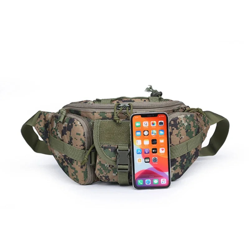 RIÑONERA TÁCTICA IMPERMEABLE PARA EXTERIOR Y USO DIARIO