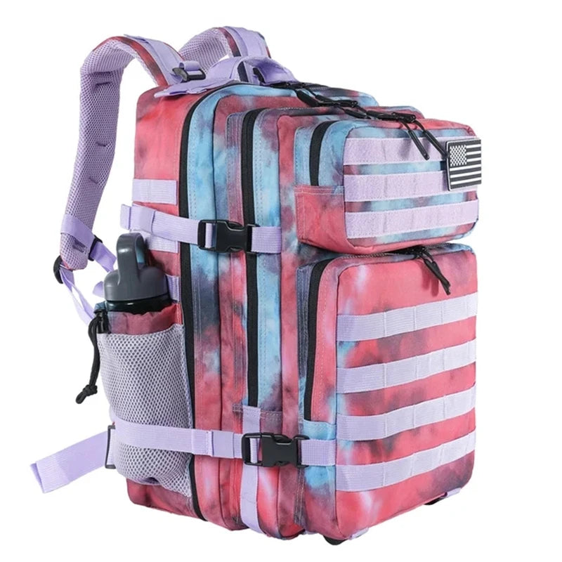 MOCHILA TÁCTICA IMPERMEABLE PARA CAMPING, SENDERISMO Y USO EXTERIOR