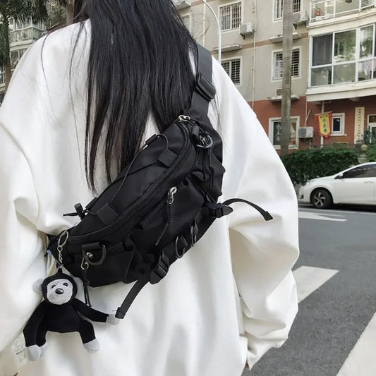 BOLSO DE PECHO TECHWEAR VINTAGE TIPO BANDOLERA