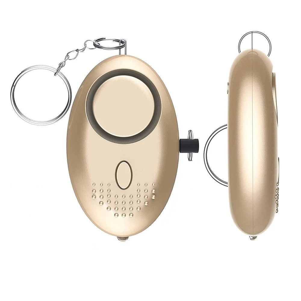 ALARMA PERSONAL DE EMERGENCIA 130DB CON LLAVERO DE SEGURIDAD