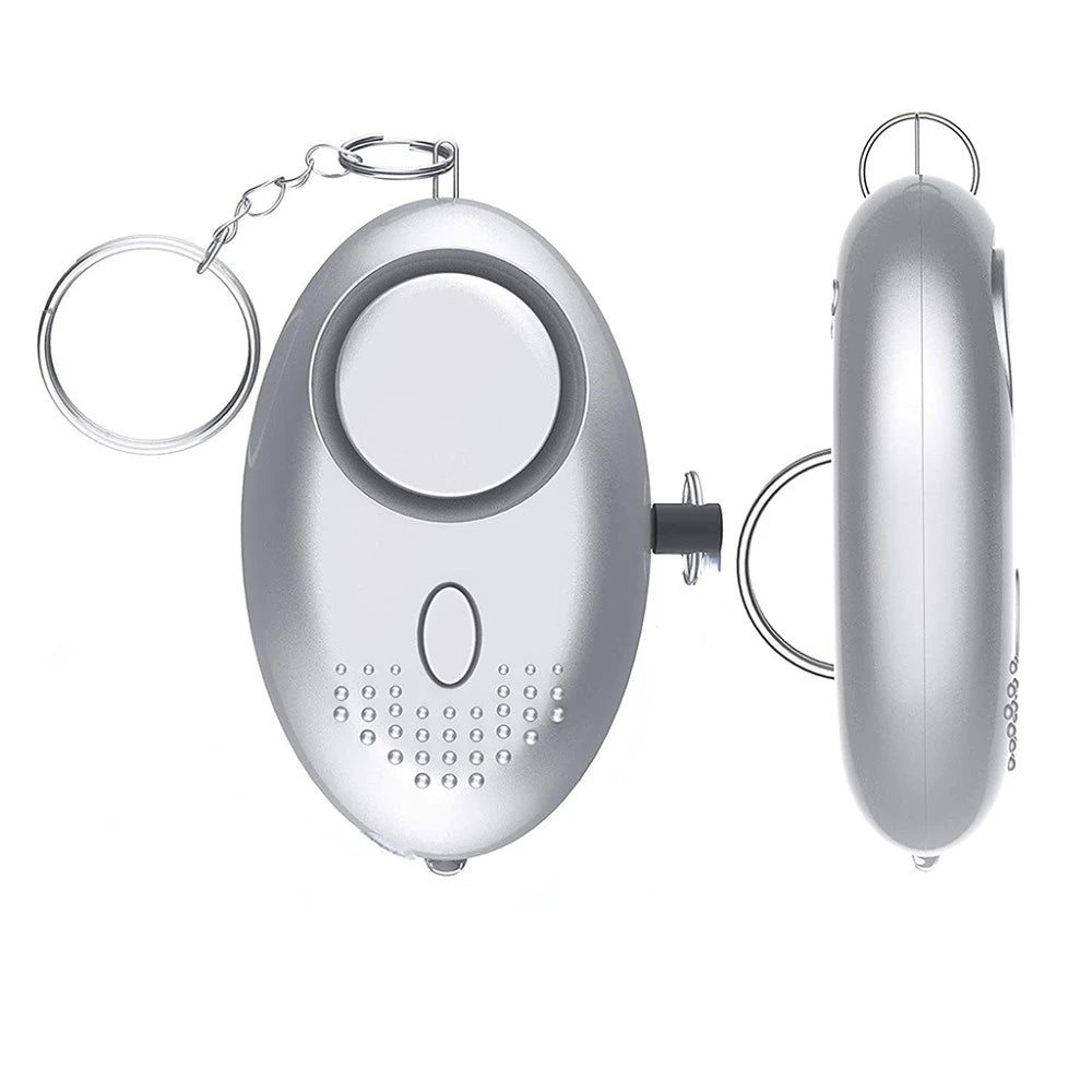 ALARMA PERSONAL DE EMERGENCIA 130DB CON LLAVERO DE SEGURIDAD