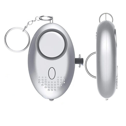 ALARMA PERSONAL DE EMERGENCIA 130DB CON LLAVERO DE SEGURIDAD