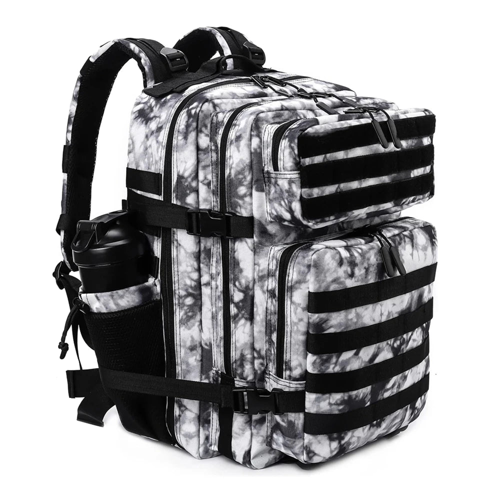 MOCHILA TÁCTICA IMPERMEABLE PARA CAMPING, SENDERISMO Y USO EXTERIOR