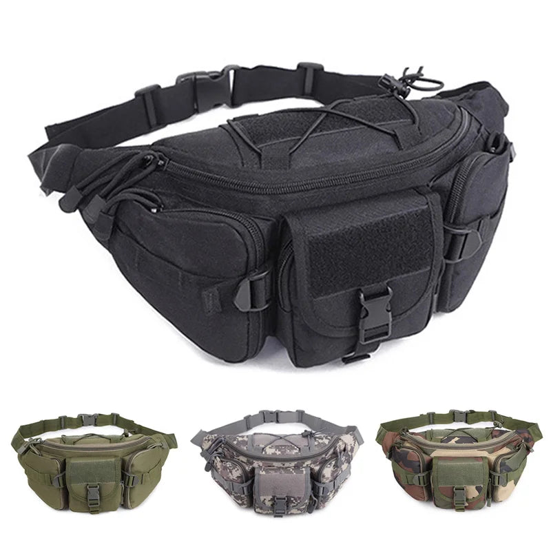 RIÑONERA TÁCTICA IMPERMEABLE PARA EXTERIOR Y USO DIARIO