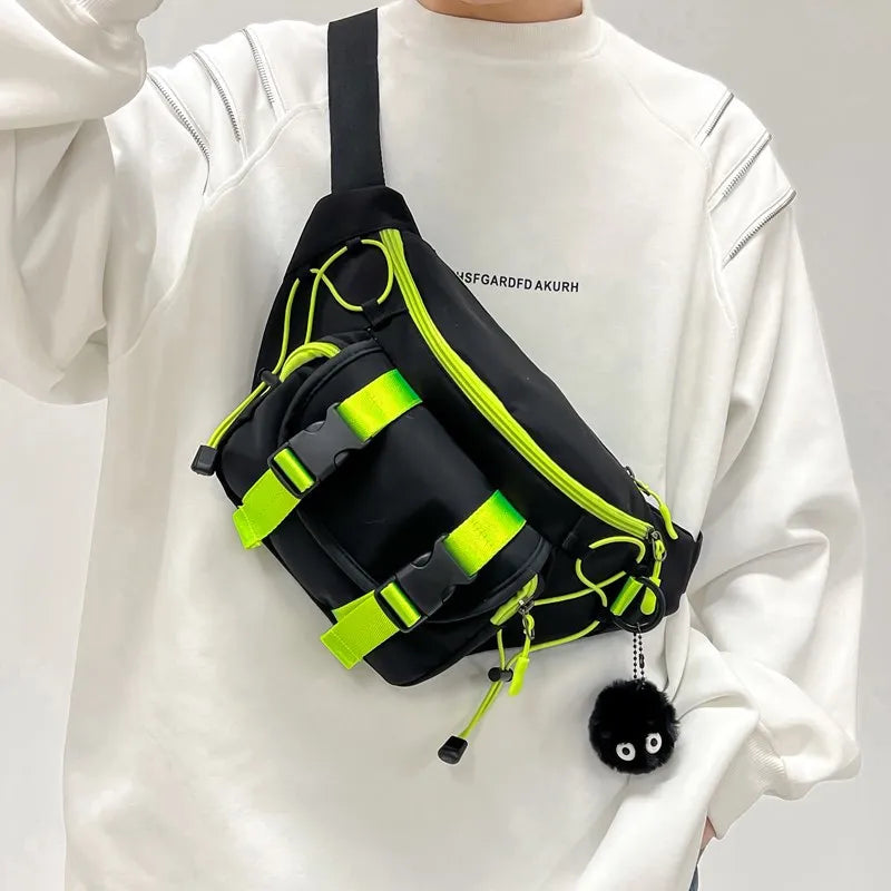 BOLSO CRUZADO TÁCTICO TECHWEAR MULTIFUNCIONAL