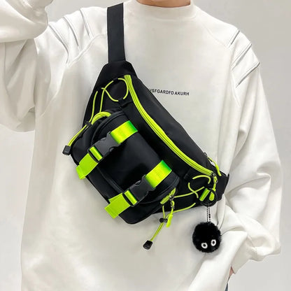 BOLSO CRUZADO TÁCTICO TECHWEAR MULTIFUNCIONAL